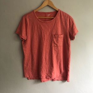 Old Navy Salmon Pocket Tee Size Small